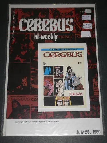 Cerebus Bi-Weekly #18 VFNM Aardvark Vanaheim July Jul 1989