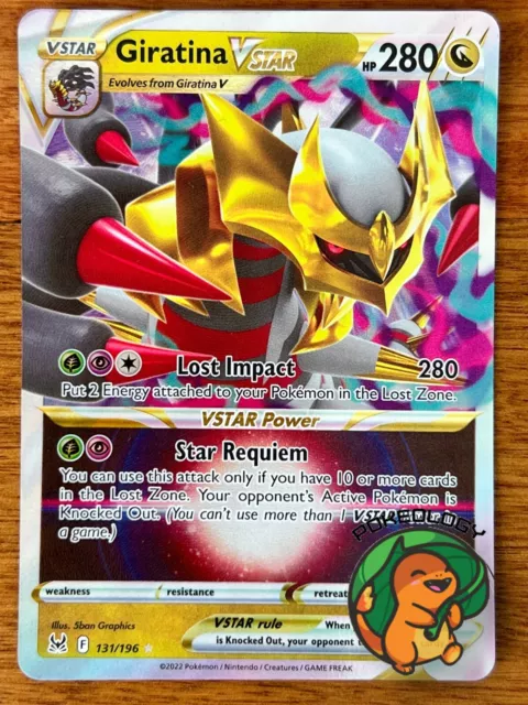 Mavin  Pokémon TCG Giratina V Sword & Shield - Lost Origin 186/196 Holo  Ultra Rare