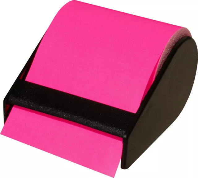 RNK Verlag Haftnotizen-Rolle im Abroller neon-pink 60 mm x 10 m