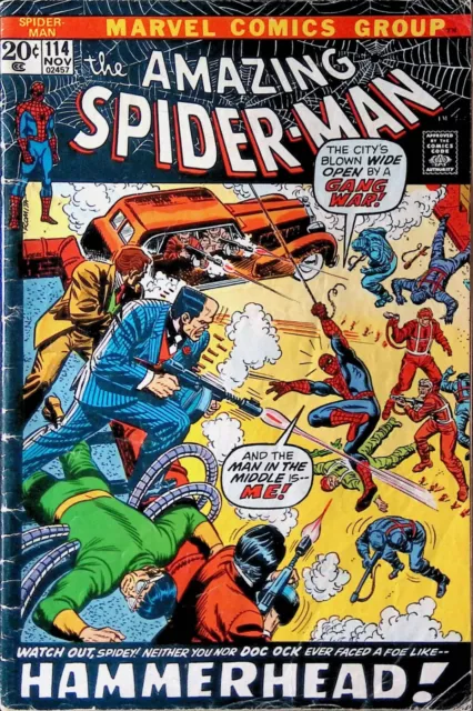 Amazing Spider-Man #114 (vol 1), Nov 1972 - GD+ - Marvel Comics