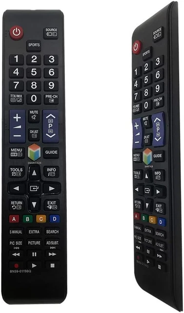 Remplacement Télécommande BN5901198Q Pour Samsung Smart TV 3D LED TVUE32J5600AK