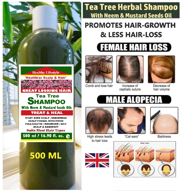 HAIRGROWTH DEEP NOURISH Follicles AntiHair Loss Herbal Tea Tree