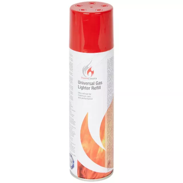 Recharge Gaz Briquet Universalle pour Tous les Briquets 250 ml Universal Gas