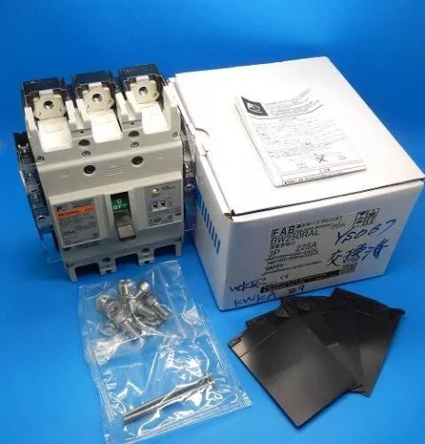 Fuji Electric BW250RAL-3P225 KWKA Z9 interruttore con allarme perdite di terra #12