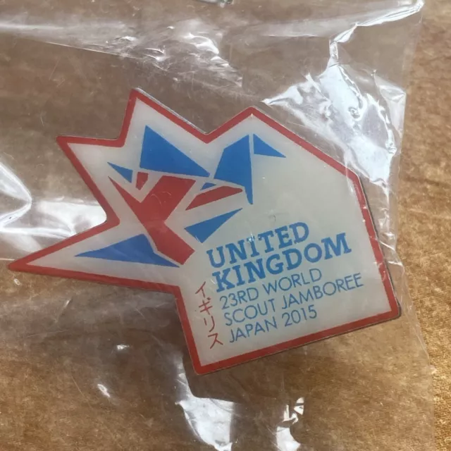 Scout Metal Badge. World Jamboree 2015. U.K.