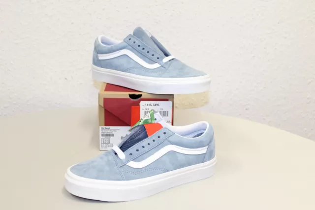 Vans Old Skool Sneaker Low Unisex Ashley Blue Größe 38.5 Neu Rechnung MwSt