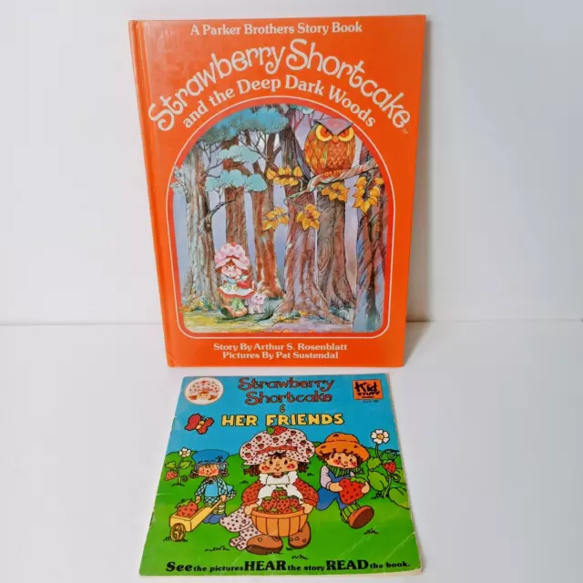Strawberry Shortcake and the Deep Dark Woods, Her Friends Vintage 1982/83 Books
