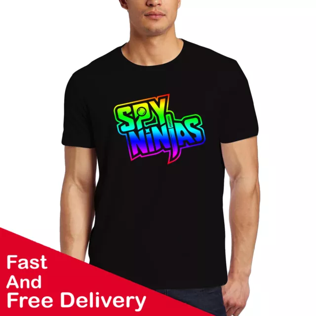 Spy Ninja CWC Kids T Shirt Youtuber Merch Gaming Funny Boys Girls Birthday Gift
