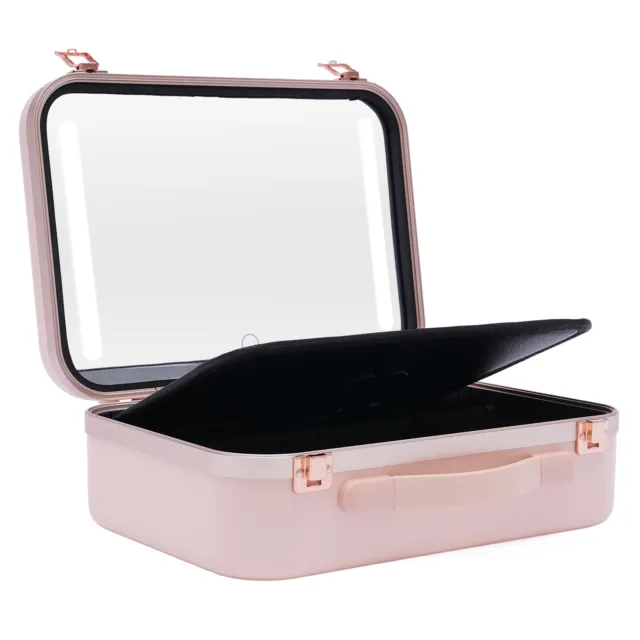 Aluminum Makeup Train Jewelry Storage Box Cosmetic Organizer Travel Case SALE