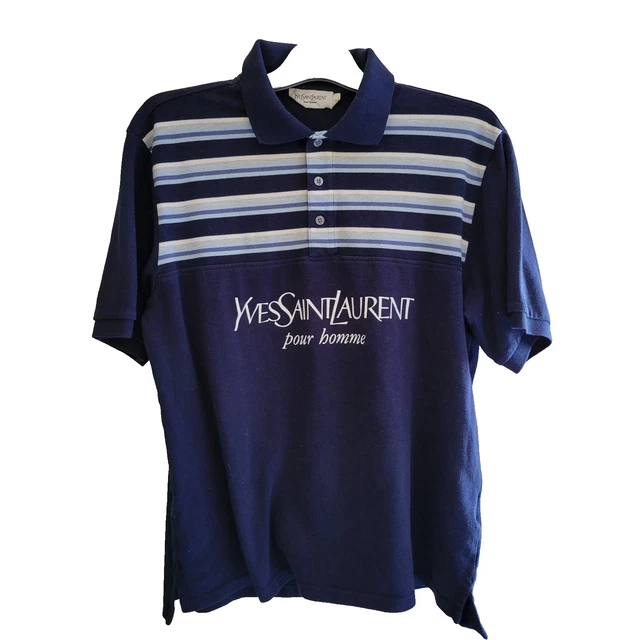 Clothing Ysl Polo T Shirt Yves Saint Laurent Men's Polo Shirt YSL