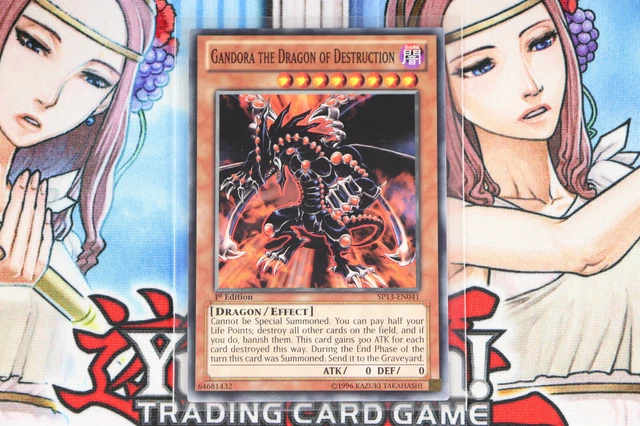 Yugioh Gandora the Dragon of Destruction SP13-EN041 1st Edition Common