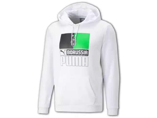 Puma Borussia Mönchengladbach ftblCore Hoody BMG Kapuzensweatshirt Hoodie S-3XL 2