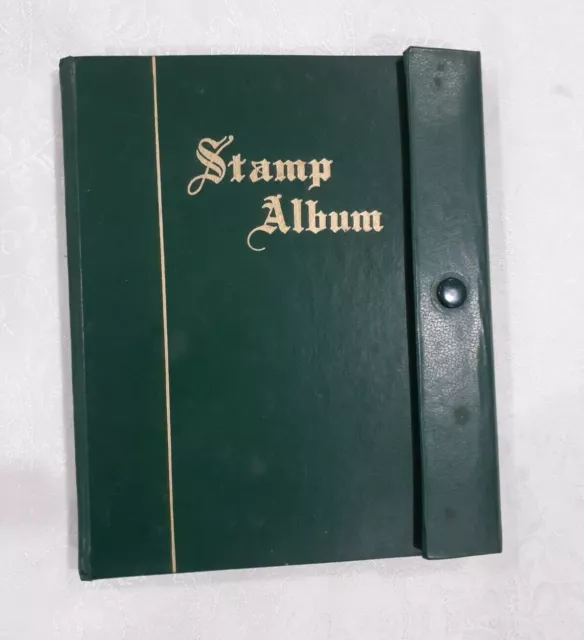 Medium Stamp album with over 400+ Worldwide Stamps - Very Good condition