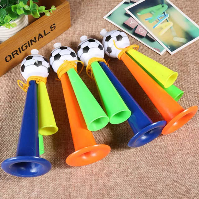 6 Pcs Noise Makers Party Favors Football Match Horn for Games Fan