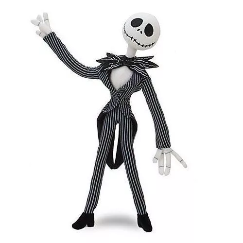 Disney Nightmare Before Christmas Jack Skellington 12" Plush NWT USA SELLER
