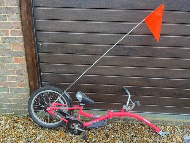 Tag along bike attachment sale