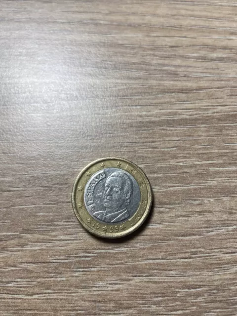 pièce 1 euro rare Espagne 1999