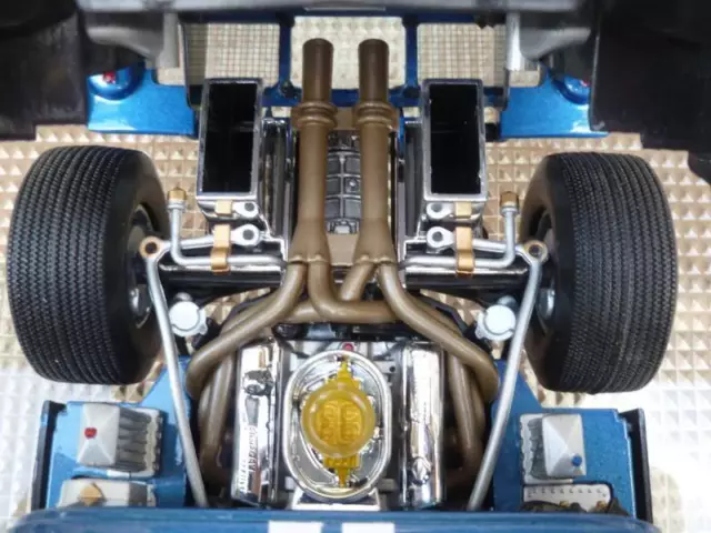 Ford GT40 Classic Custom Built Metal Model Concept Hot Rod Race Sports Promo Car