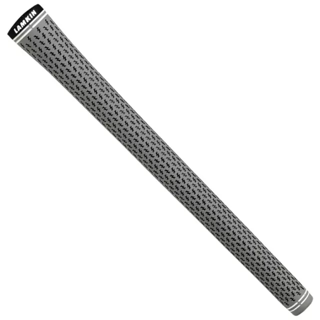 Lamkin Crossline 360 Mens Standard Golf Grip Grey/Black