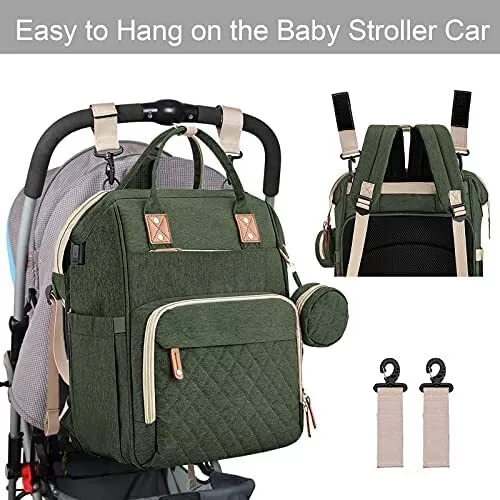 Diaper Bag Backpack with Changing Station for Baby, Mommy Bag for traveling 3