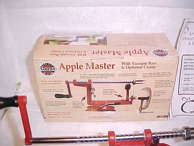 Norpro 865R Apple Master-Apple Parer base d'aspiration et pince en option 3