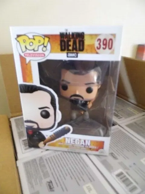 FULL CASE 6 x funko pop! the walking dead NEGAN 390 vinyl figure television AMC