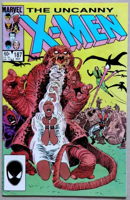Uncanny X-Men #187 Vol 1 - Marvel Comics - Chris Claremont - John Romita Jr