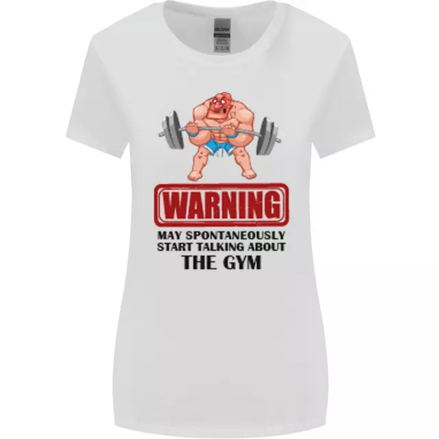 T-shirt da donna Gym May Start Talking About taglio più largo