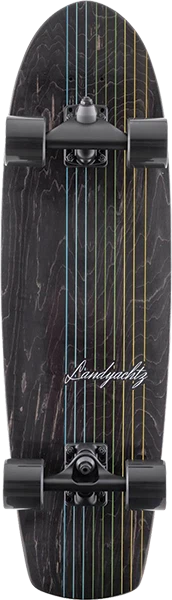 Landyachtz Butter Black Lines Skateboard Complete-9X31.2