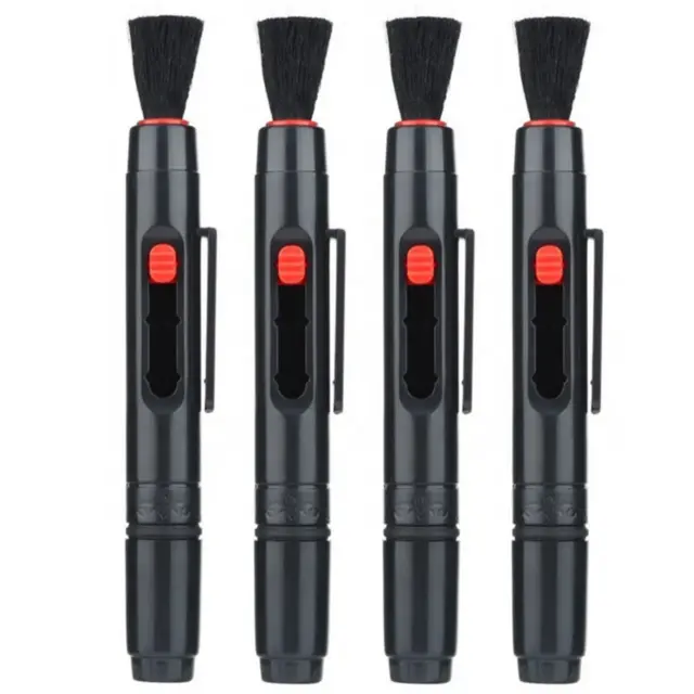5pcs Camera Lens Cleaning Pen with Retractable Soft Brush Cleaning  Accessories