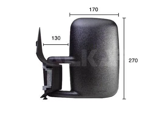 ALKAR Rétroviseur extérieur pour CITROËN PEUGEOT TOYOTA 6101857
