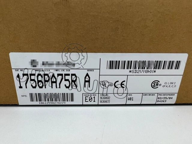 1756-PA75R AB Surplus Sealed SerA ControlLogix Redundant Power Supply Express ZW