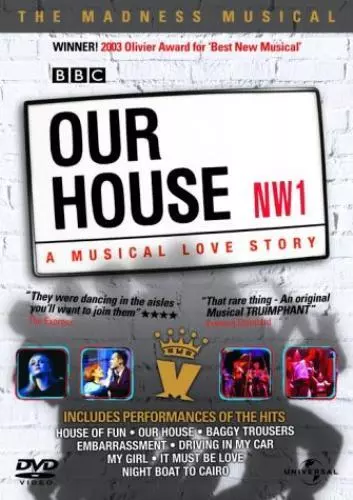 Our House - A Musical Love Story DVD (2004) Suggs, Warchus (DIR) cert E