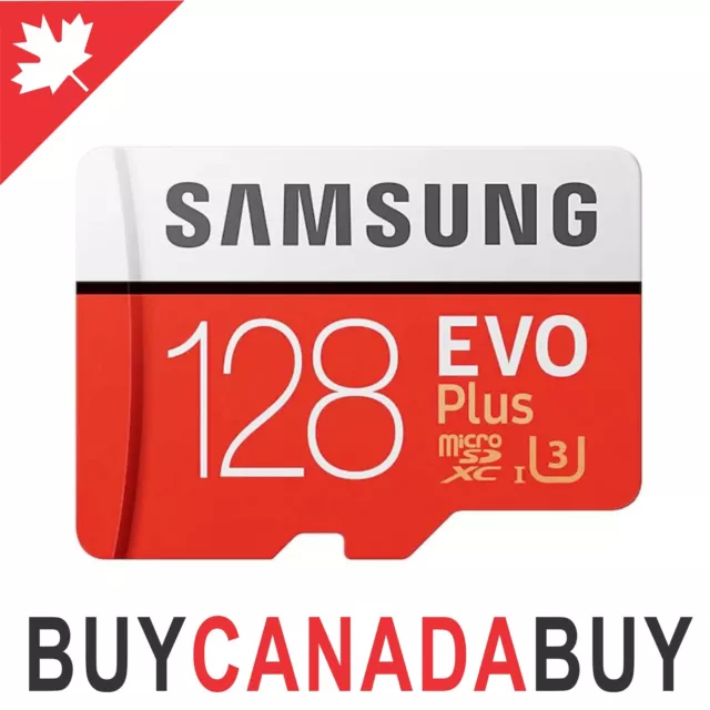 Samsung 128GB EVO Plus Micro SDXC Memory Card MB-MC128GA/EU