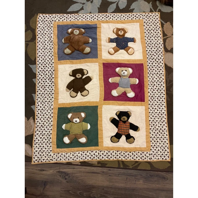 Manta acolchada de peluche con barril de galletas