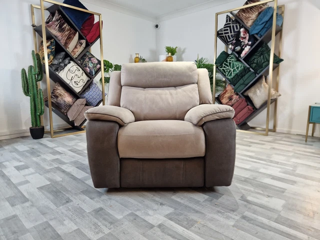 Ryder - Power Recliner Chair Arizona - Silver