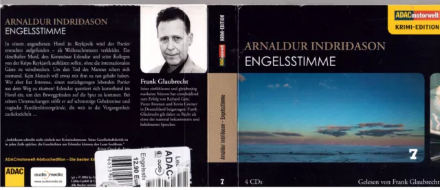 Engelsstimme von Arnaldur Indridason gelesen von Frank Glaubrecht