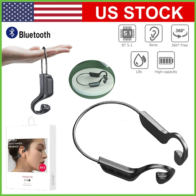 5.1 Bone Conduction Headset Wireless Bluetooth Outdoor Sport Open Ear Headphones
