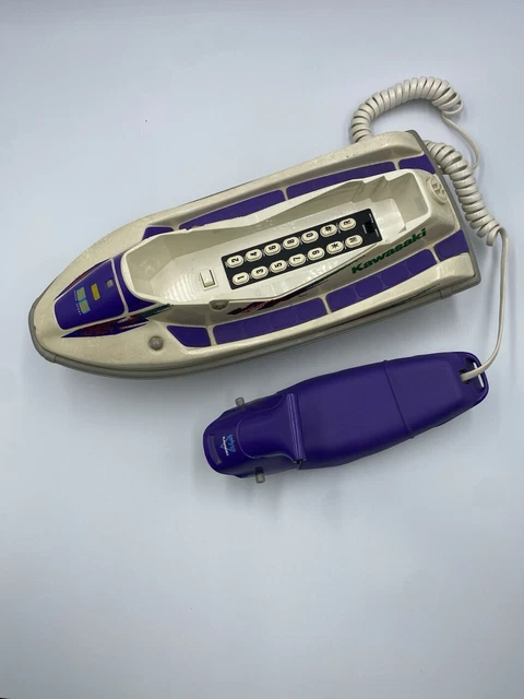 RARE VINTAGE KAWASAKI Jet Ski Push Button Telemania Telephone £76.54 ...