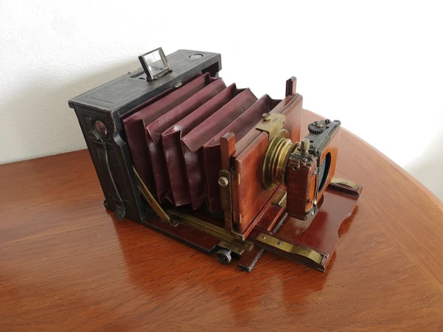Obturateur Photo Thornton-Pickard – Bois, Vintage, Pour Appareil Ancien, Occasion