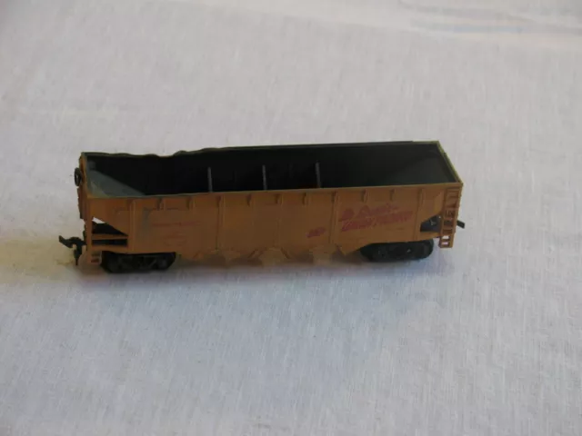 Vtg Bachmann HO Scale 4 Bay Open Hopper, Union Pacific #518125 (a) r