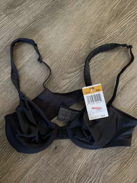 barely there bra 34 A Black  Underwire