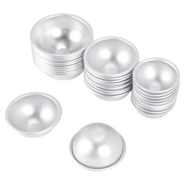 30 Stuecke Ball Form Set, 15 Set 3 Groesse Form & Badebomben Druec T4V2