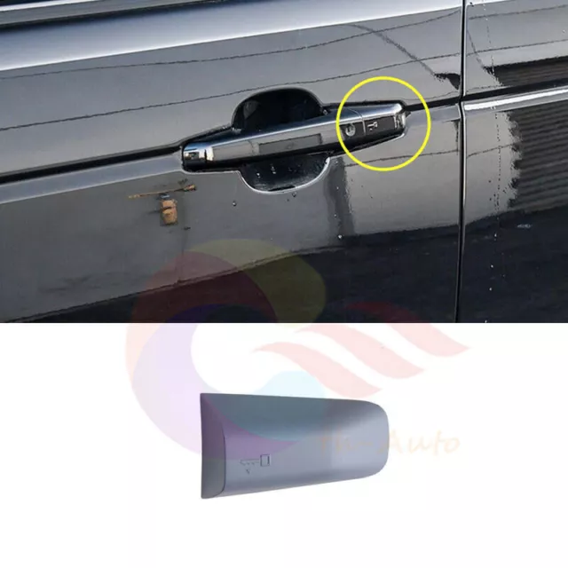 Unpainted Left Door Handle Lock Key Cap For Range Rover / Sport Evoque Discovery