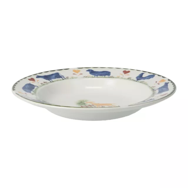 Wood & Sons - Jacks Farm - Rimmed Bowl - 138703Y