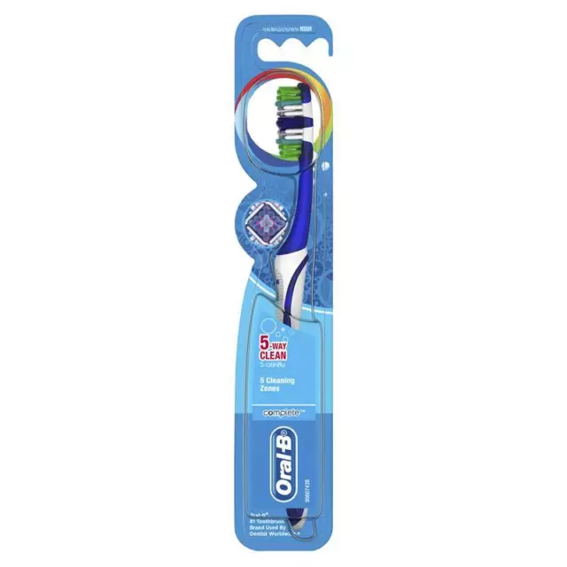 Oral B Toothbrush Advantage Complete 5 Way Clean Medium 1 Pack