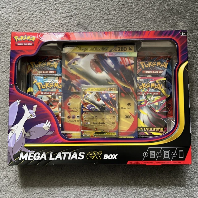 Pokémon TCG Mega Evolution Mega Latias ex Box Bundle