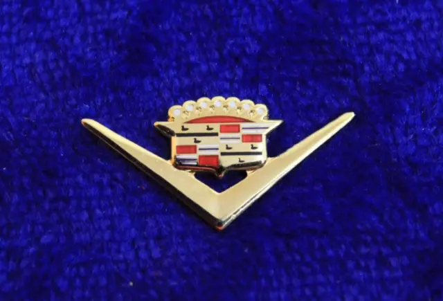 1952 Cadillac Emblem Hat Pin Lapel Pin Crest Emblem Accessory Badge GM