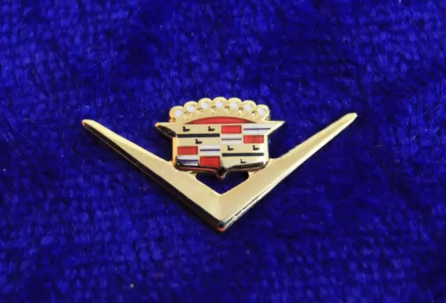 1952 Cadillac Emblem Hat Pin Lapel Pin Crest Emblem Accessory Badge GM 1952 Cadillac Emblem Hat Pin Lapel Pin Crest Emblem Accessory Badge GM