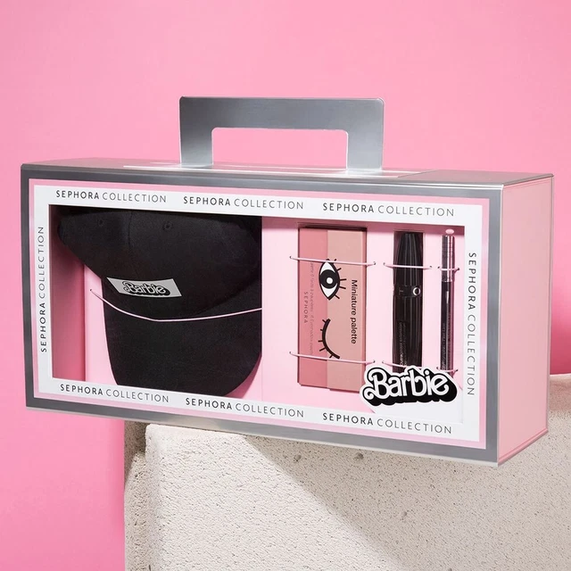 Sephora collection x Barbie faux boom box make up and cap- ultra limited 2018